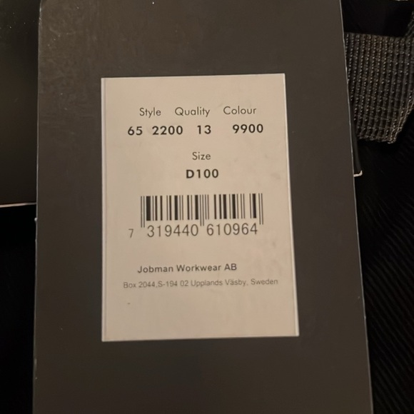 ***NEW*** Jobman Jeans Heavy Duty Worker’s Jeans - Picture 5 of 5